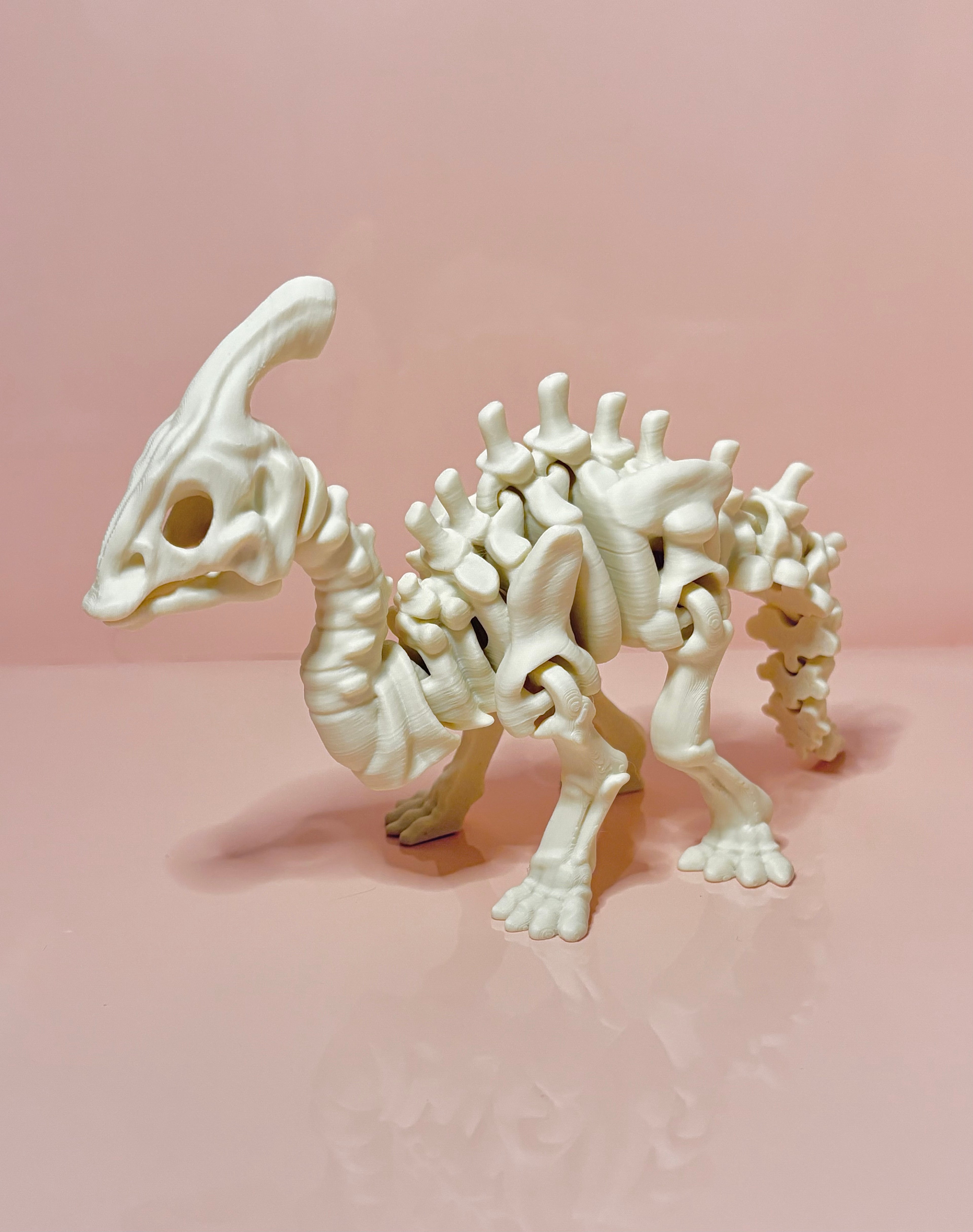 Skeleton Parasaurolophus