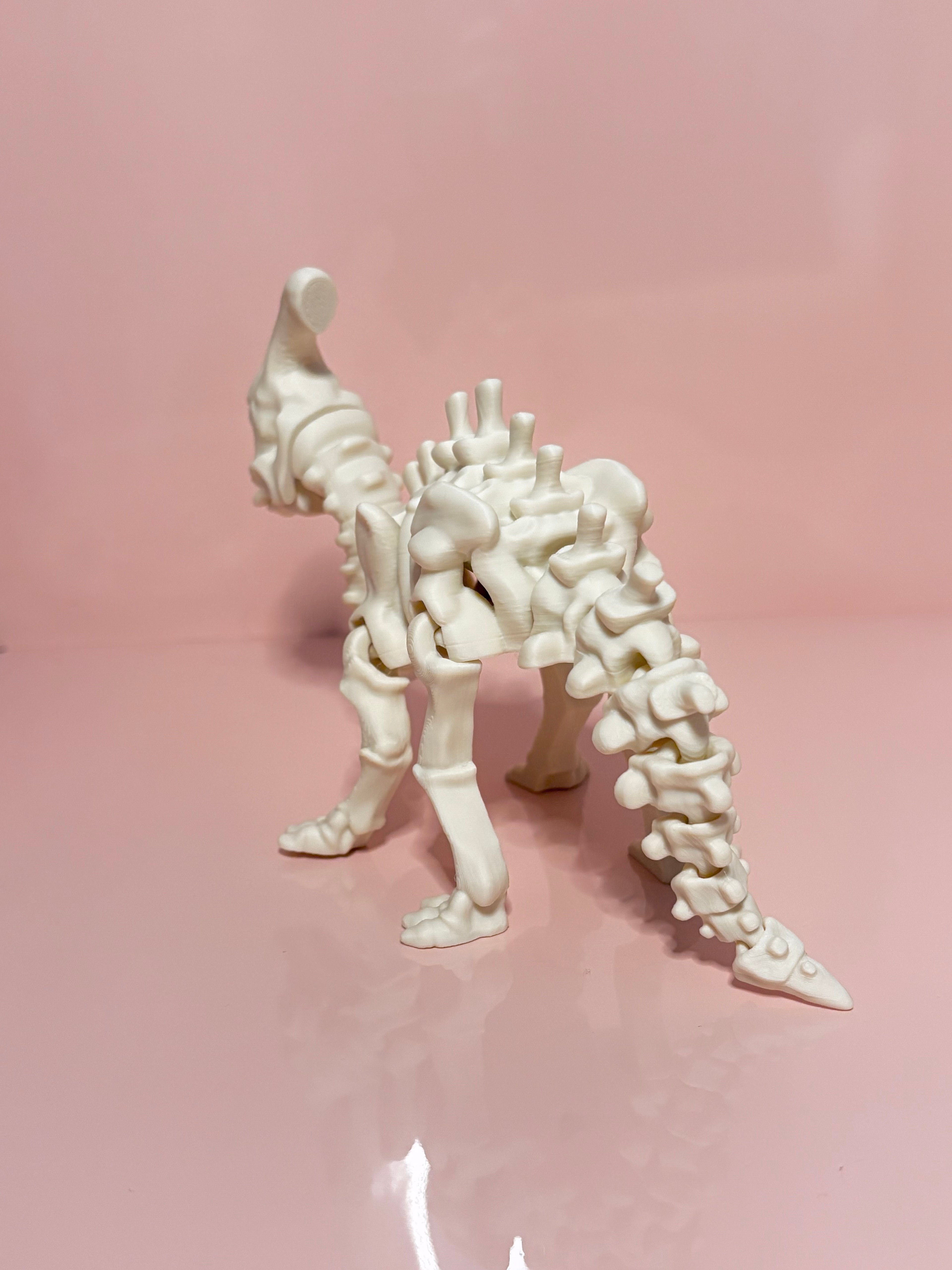 Skeleton Parasaurolophus