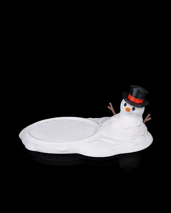 "Melt-proof" Snowman Coaster