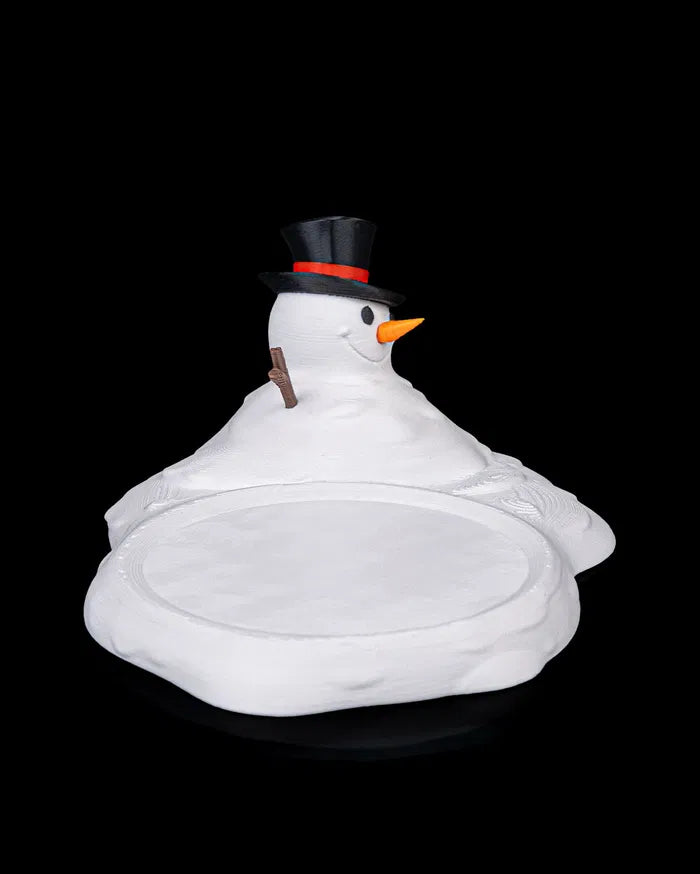 "Melt-proof" Snowman Coaster
