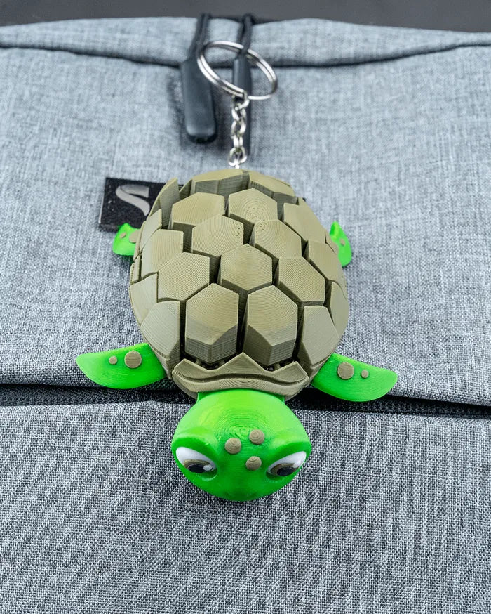 Myrtle The Turtle Keychain
