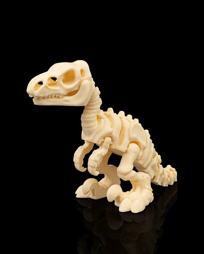 Skeleton Velociraptor Flexi Toy