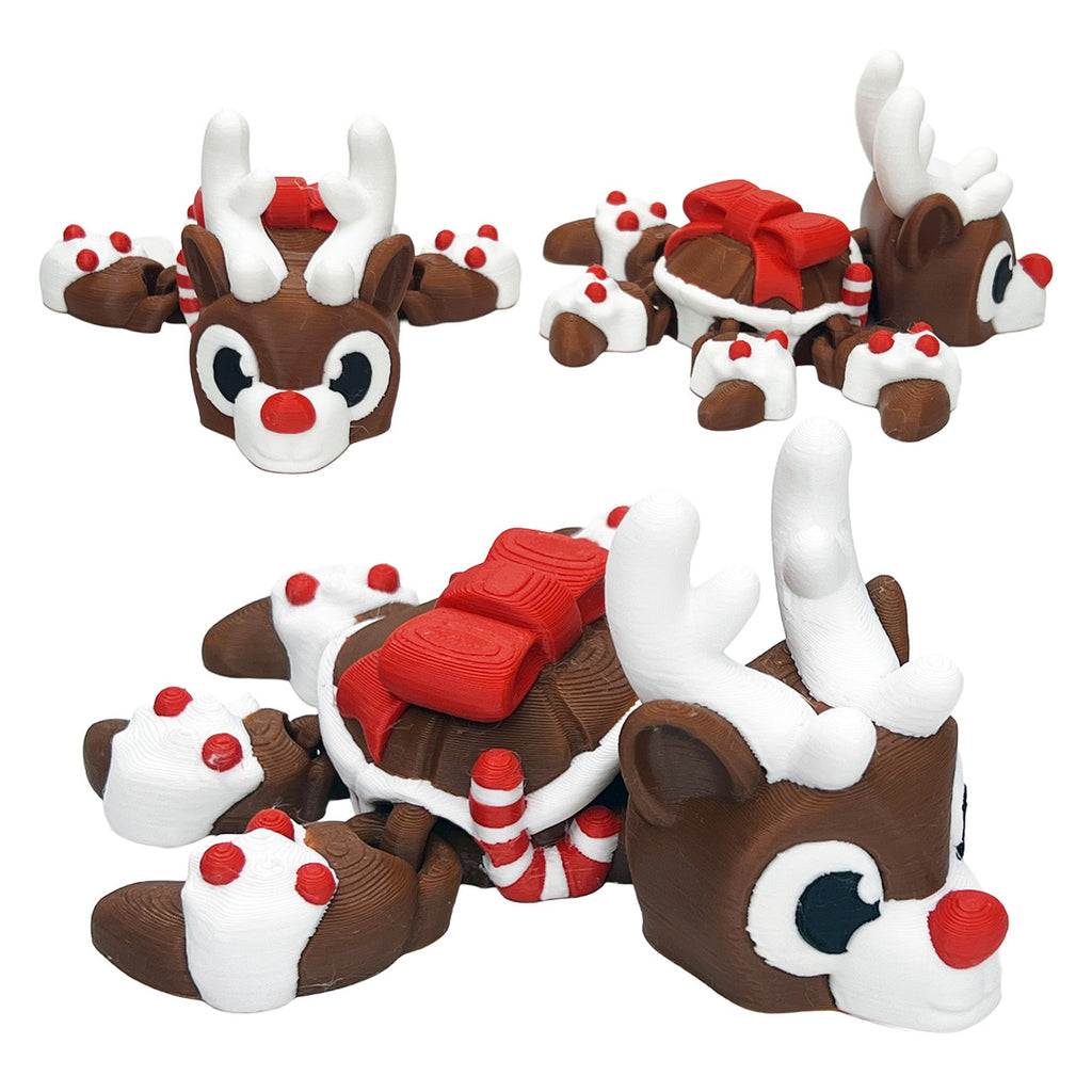 Rudolph Turtle Flexi Toy