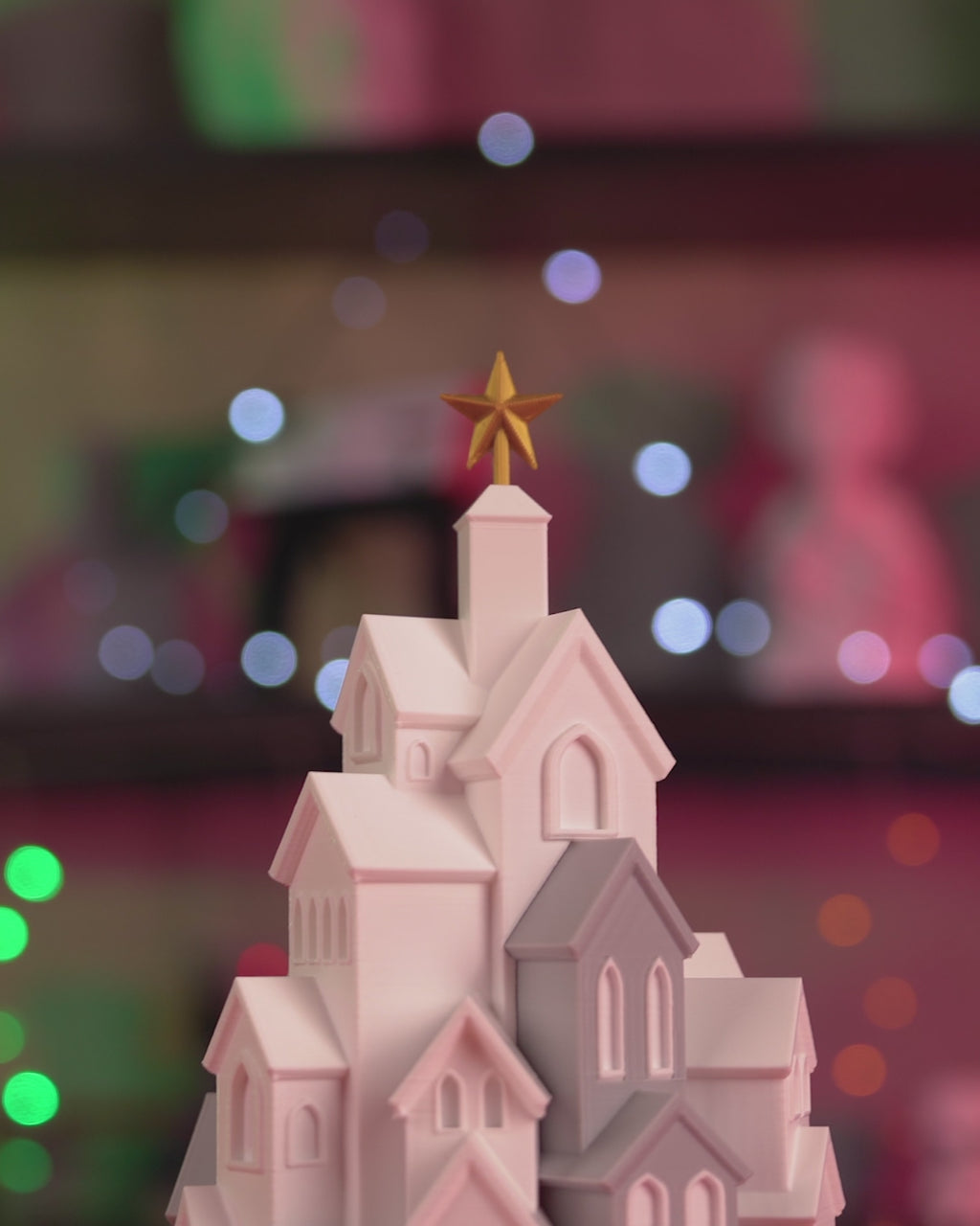 Winter Village - Table Candle Lamp